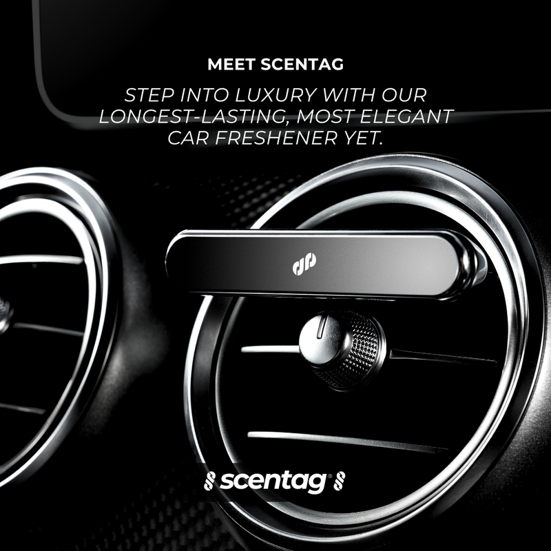 scentag I . tesla exclusive . chrome black