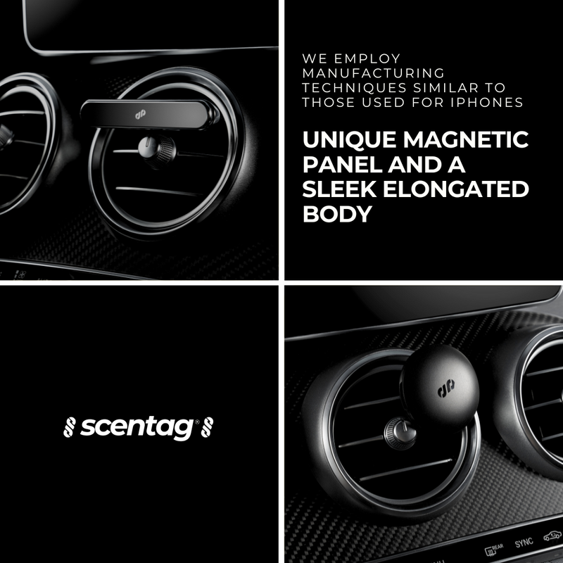 scentag I . tesla exclusive . chrome black